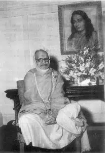 Swami Bharati Tirtha con Baba Hariharananda
