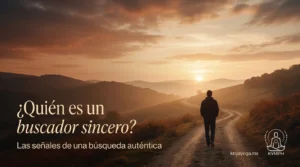 ¿Quién es un buscador sincero? Persona caminando un sendero hacia el amanecer
